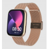 שעון חכם FITPRO S4 - בצבע זהב -rose-gold, השותף המושלם לסגנון חיים פעיל, בריא ומלא בסטייל!